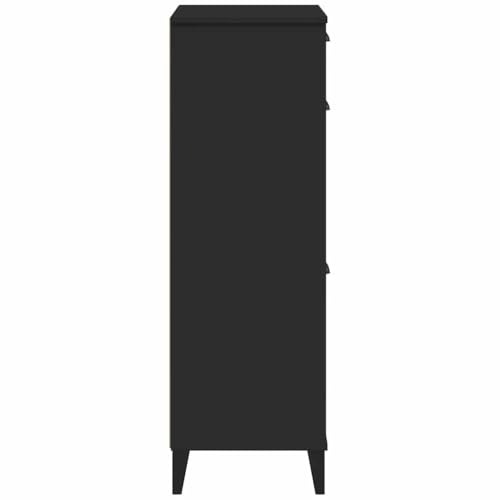 Support pliant VIKEN étagère chaussure modulable noire pour optimiser les petits espaces - 7
