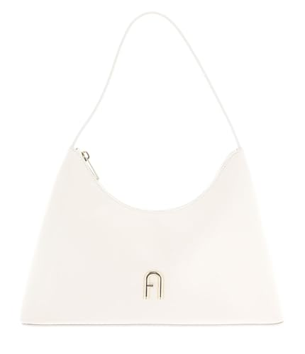 Sac à épaule Furla Diamante Panna blanc en cuir pour femme