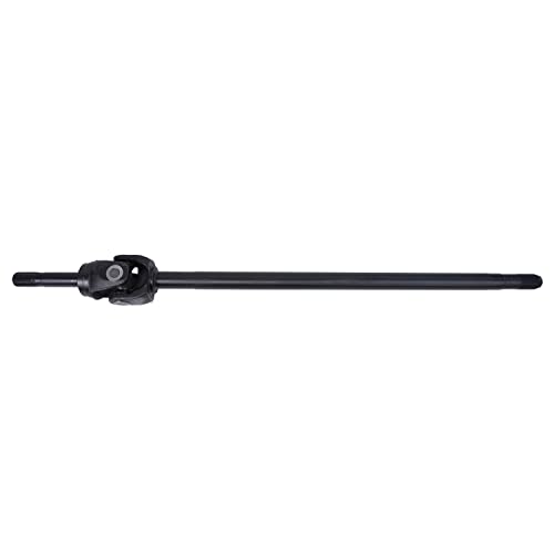 Image of Detroit Axle - 4WD Front U-Joint Axle Shafts for 1999-2004 Ford F-250 F-350 F-450 F-550 Super Duty 2000-2005 Excursion [Dana 60 Axle], U-Joint Axle Shafts Assembly Replacement