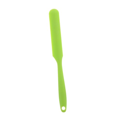 TOPPERFUN espátula de silicona hornear Horneando pequeño esencial para y espátula raspadora espátula de queso de cocina espátula de pastel de silicona gel de sílice Green