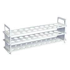 E-MEDI- Test Tube Stand (3 Tier), Polypropylene 25mm × 12 Holes (White color, Pack of 1)-image-18