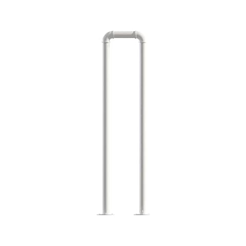 handrail Stair Handrail, Black U-Shaped Industrial Wrought Iron Railing, Non-Slip Safety Elderly Children's Loft Corridor Safety Support Bar, 2 Colors (Color : White, Size : 40cm) Cover