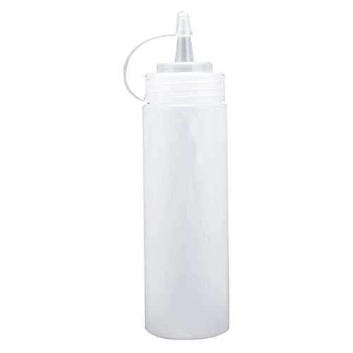Envases exprimibles de 8 oz para salsa de tomate y aderezos con tapa de rosca 8