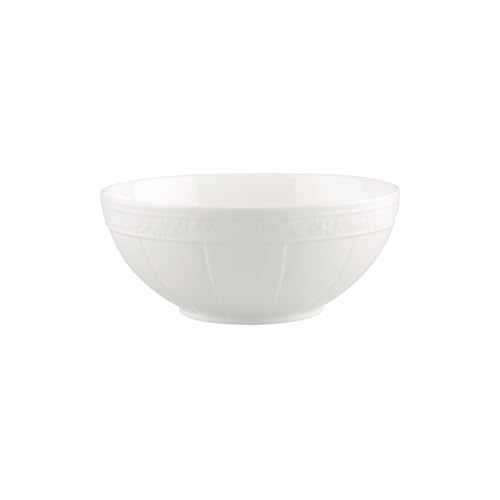 Insalatiera Porcellana Bone China 21 cm bianco perla