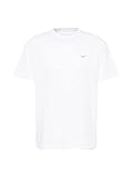 Gerader Saum Cleptomanicx Herren Shirt Ligull weiß M