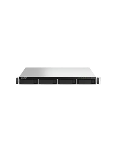 Image of QNAP TS-464U-4G-US 4 Bay High-Speed Rackmount Dual-2.5GbE NAS Intel Celeron N5105 /N5095 CPU, 4GB DDR4 Memory and 2.5GbE (2.5G /1G /100M) Network Connectivity (Diskless)