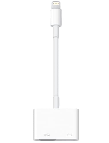 Hatuge Lightning to HDMI Adapter, Digital AV Audio Dongle, 1080P Sync Screen Cable for iPhone, iPad, iPod to TV/Projector/Monitor, MFi Certified Video Converter (SR-003)