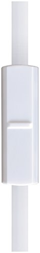 Panasonic RP-HF100ME-W On Ear Kopfhörer - Headset, 10-23.000 Hz, 30 mm Wandler, kompakt zusammenfaltbar, weiß