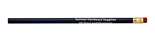 Pencil Guy Promotional Personalized Imprinted Round Pencils.-1000 Per Box #TOP1