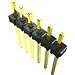 MTMM-102-05-G-D-065,Conn Unshrouded Header HDR 4 POS 2mm Solder ST Top Entry Thru-Hole Bulk (100 Items)