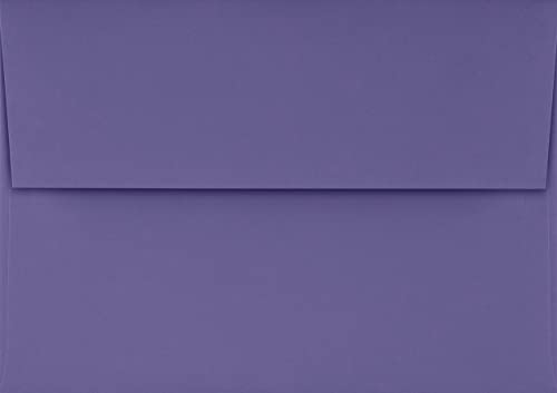 Luxpaper 4Bar A1 Invitation Envelopes | Peel & Press | 3 5/8" X 5 1/8" | Wisteria Purple | 80Lb. Text | 50 Qty #TOP1
