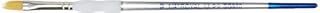 Soft-Grip Golden Taklon Filbert Comb Brush, 1/4" Width