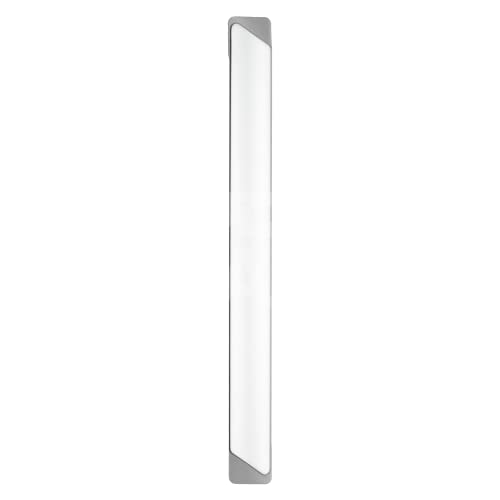 5 Puxadores Para Armário Gaveta Sala Rack Bancada 355 192mm (Cromado Fosco)