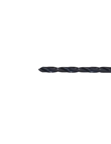 Image of Century Drill & Tool, 24108, 1 /8 inch,Jobber Drill Bit,Pro-Grade, Made in The USA, Black Oxide Drill Bits