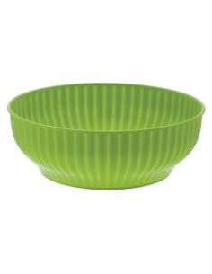 Blim IN002-D00260-000 Insalatiera a coste, Plastica, Bianco