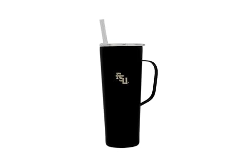 Vaso térmico negro para coche y oficina con asa resistente FSU 2