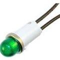 1090A5-12V CHICAGO MINIATURE Panel Mount Indicator Lamps GREEN DIFFUSED 1/2 MOUNTING HOLE