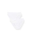 2er PACK Schiesser Mädchen Unterwäsche Slips 2er Pack - 95/5 Organic Cotton, weiß, 152
