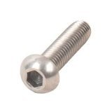 8mm Button Head Bolts / Screws (10 Pack) M8 x 16mm A2 Stainless Steel Socket Allen Key Dome Head Bolt Free UK Delivery