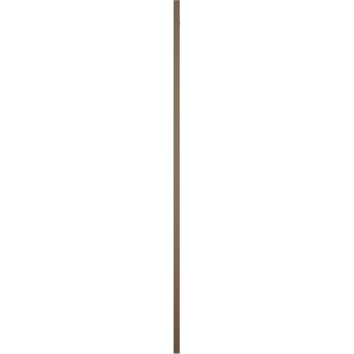 Persianas de vinilo Builders Edge con mullion central superior estilo catedral (par de 14.5x27) 5