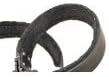 Dean & Tyler D and T Delight Leather Dog Collar, Fits Neck Size 24-Inch-28-Inch, Black