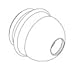 Kohler 1085787 Replacement Handle Bonnet, Polished Nickel