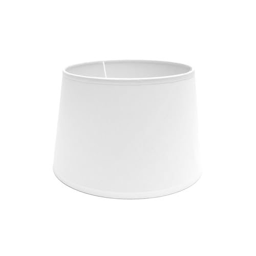 Pantalla Clara E27 Blanca 30dx22dx18h Conica Abierta