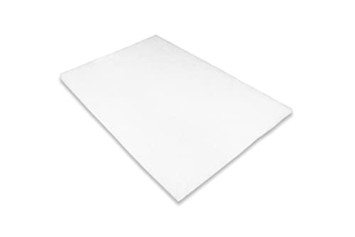 Merino 4x Filter Dunstabzugshaube I Dunstabzug Filter thermisch verfestigt 47 x 57 cm I Filtermatte passend für alle handelsüblichen Modelle Cover