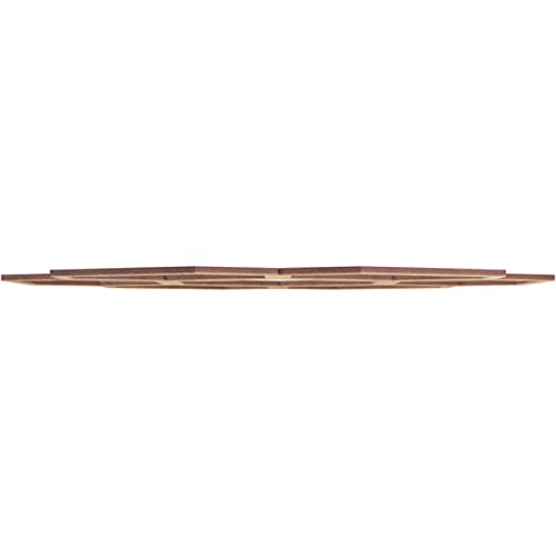 Image of Ekena Millwork 22 inchOD x 7 3 /4 inchID x 3 /8 inchT Florin Wood Fretwork Pierced Ceiling Medallion, Red Oak