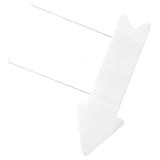 DOITOOL Panneau Jardin Vierge Plastique avec Piquet Panneau Décoratif DIY pour Pelouse Ja...