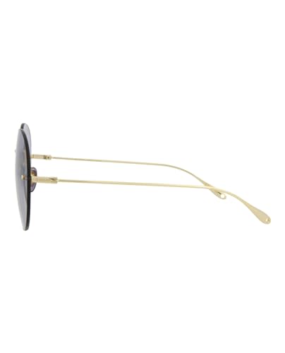 Gucci Round/Oval Sunglasses Gold Gold Violet Luxury Eyewear Made In Japan Metal Frame Designer Fashion for Everyday Luxury3