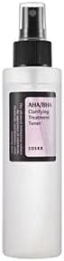COSRX AHA/BHA Exfoliating Facial Treatment Toner | Essence for Whiteheads, Pores, and Uneven Skin | 150ml / 5.07fl.oz | Korean Skin Care, Animal Testing Free, Paraben Free, Alcohol Free