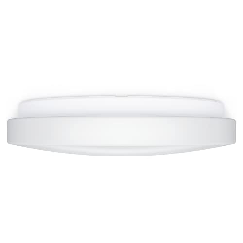 Steinel LED Deckenleuchte RS 20 S - 9,4 W Wandlampe, 942 lm, 360° Bewegungsmelder, Softlichtstart, Nachtlicht, Dauerlicht, Weiß, Warmweiß