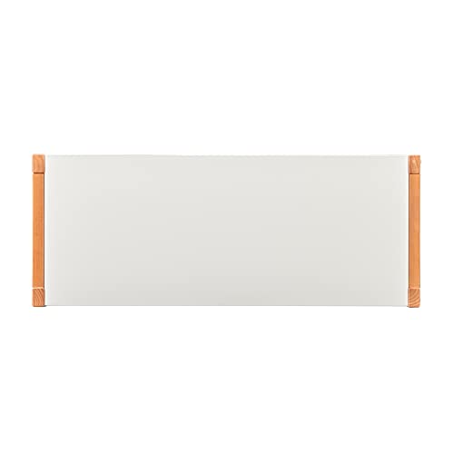 Linon Brock Wood Low Bookcase In White And Natural #TOP5