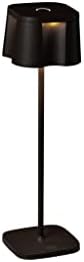 Konstsmide Rechargeable Battery LED Cordless Table Lamp with Three Light Modes Touch Control Dimmer and Selectable Colour White and Warm White USB Charging Dock Included