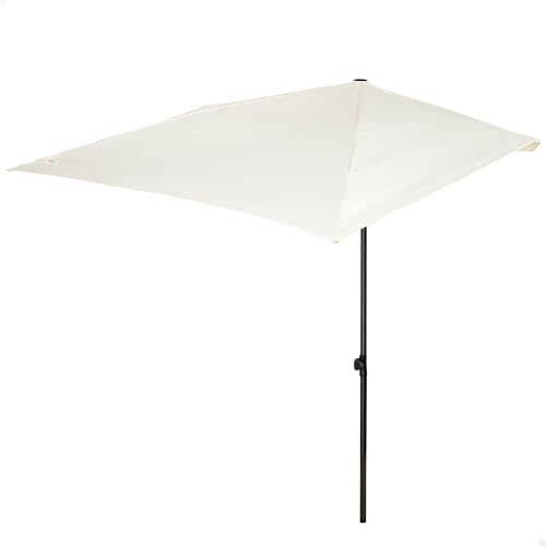 AKTIVE Garden Sombrilla de Pared Rectangular 160x100 cm, UV50, Diseño Rectangular, para jardín, para terraza, para balcón, para Exterior (62513)