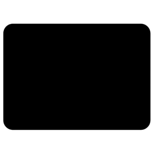 Online Kitchenware 4050BLACK Tuftop Toughened Glass Worktop Surface Protector Large - Black