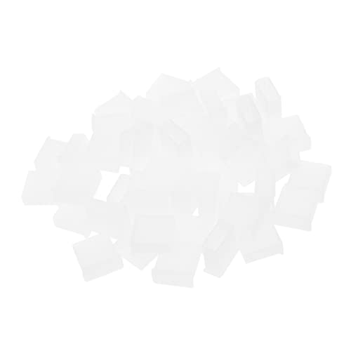 Housoutil 50 Pcs USB c Port Dust Cover Standard USB Port Plugs Covers for Pc Laptop Easy to Use Remove