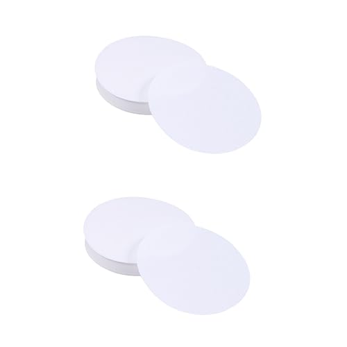 BELLIFFY 2sets Medium Speed Filter Paper Box Coffee Filter Paper Strainer Sheets 100pcs*2