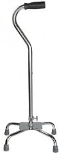 Quad Cane, Chrome Finish, Adjustable 29