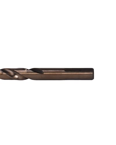 Image of Century Drill & Tool 26822 Cobalt Drill Bit, 11 /32 inch, Pro Pack of 3 | Straight shank, 4-3 /4 inch overall length, 135 point, cuts stainless steel, hard metals & metal