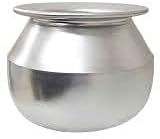 SEJAL SPECIAL Aluminium Gundi Handi Rice Pot Multipurpose Pot 1.5 LTR