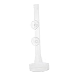 POPETPOP 1set Fish Tank Glass Shrimp Feeder Cup Design Lightweight Glass for Aquariums for Shrimp and Bottom-Dwelling Fish Round Basin