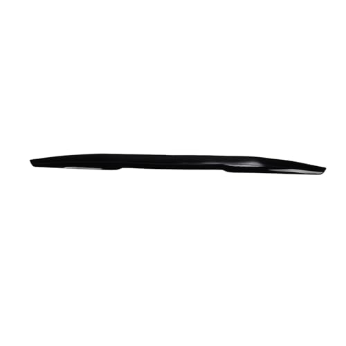 Aileron queue de coffre avec spoiler pare-choc arrière noir brillant de 113cm x 7cm anti-UV