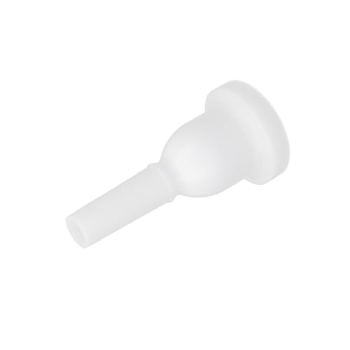 Embouchure de trombone blanche en plastique ABS rouge amovible confort de jeu