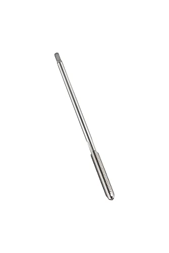 Dormer E303M5NO3 Series E303 HSS-E Straight Flute Nut Tap Metric with Bright Finish, DIN357 Standard, NO3, M5 x 0.80 mm Thread, 100 mm Length