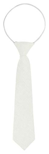 BomGuard Corbata para niños jeans-look , blanca Cover