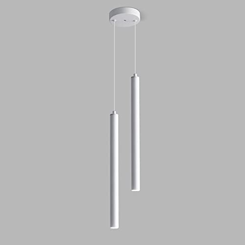 Lustre Plafonniers pour Salle à Manger et Chambre Éclairage Tube LED Ajustable