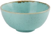 (362913SS) Seasons Range of Rustic Inspired Tableware by Porcelite ***Set of 6 Sea Spray Rice Bowls 13cm / 5 / 37cl"' '***