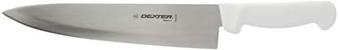 Dexter Russell Cutlery 31601-We-1 Dexter Russell P94802 Basics 10" Cooks Knife w/White Handle